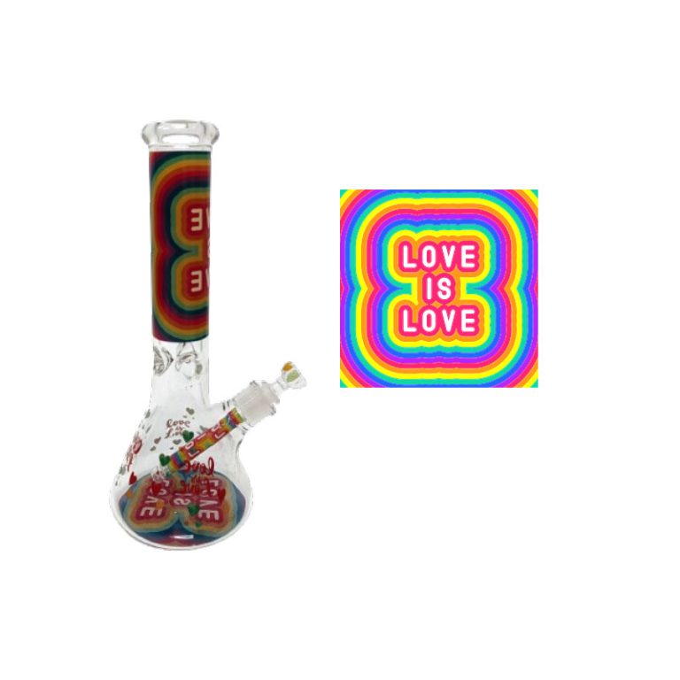 Exclusive License Glass Bong (DCK01412) Canadian Distributor Inc.