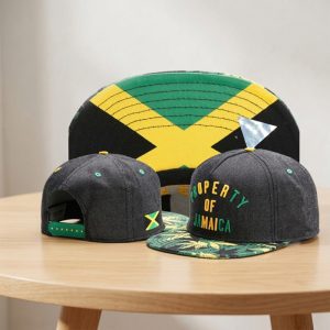 Hip Hop Hat (Baseball) - Black+Green (IMP-15)