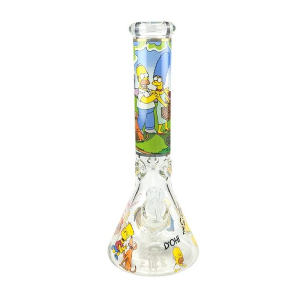 13" Beaker Base Glass Bong - C1560-E