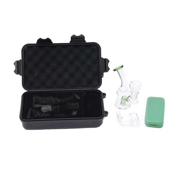 Glass Bong Set -SMKJ-065-Green