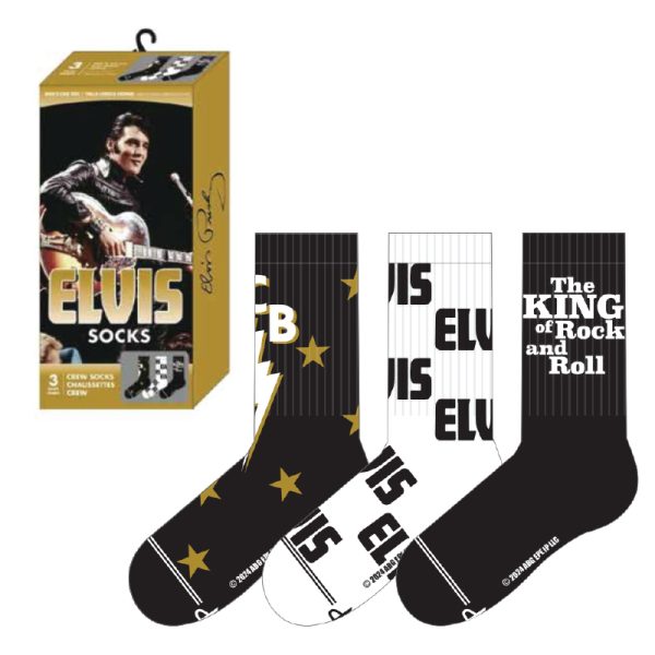 Licensed Socks - Special Edition ELVIS (EPE370-019-O-M)