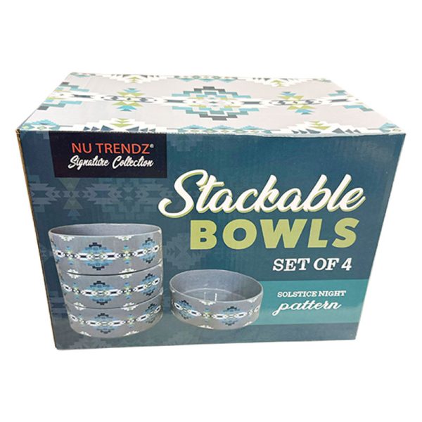 Solstice- Stackable Bowl Set of 4 - 1339