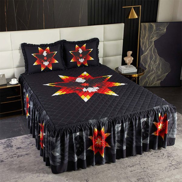 StarQuilt, King Size Bedspread 3pc Set - 2143