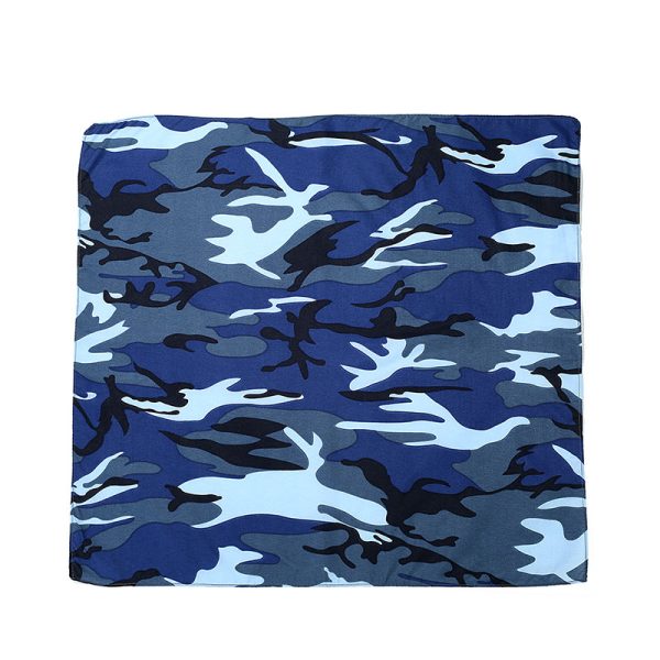 Leaf Bandana (ST009-Blue Camouflage)