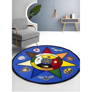 7 Sacred Carpet Floor Mat - (B22202-C)