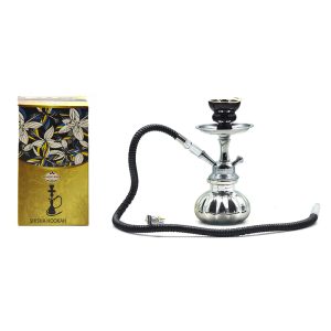 16"Hookah - Single Hose - Silver (SKMJ-154 B)