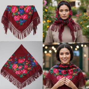 CD-Scarf-2 Burgundy