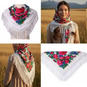 CD-Scarf-2-30 Metallic White