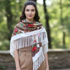 CD-SCARF-7 White