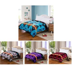 Silk Touch Reversible Blanket - King (0243-Combo1)