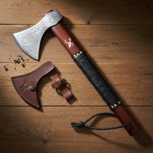 17.5" AXE WOOD HANDLE ALL BLK PATTERN - (13912)