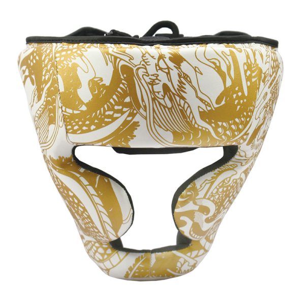 New Head Guard White & Gold - 14224