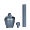 6.5" Bong Shining Color - Gun Grey (SMJL-017) - Image 4