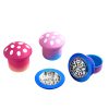 3 Parts 60mm Mushroom Plastic Grinder (SMJL-010) - Image 4