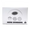 3 Parts 60mm Mushroom Plastic Grinder (SMJL-010) - Image 3