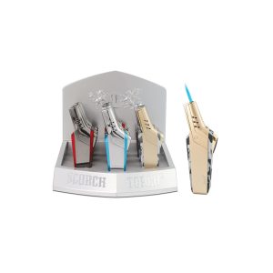 Scorch Torch Premium Torch 80Degree Two-Tone Brushed & Satin Metallic (61646-1)