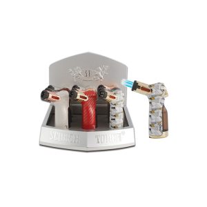 Scorch Torch 4 Torch Turbo Cigar Punch see-thru butane (61754-4T)