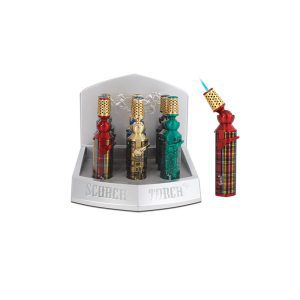 Scorch Torch 6" Single Flame Torch lighter 360 Swivel Nozzle Trigger Lock - (61828-1)