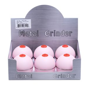 3 Parts Boobs Plastic Grinder with Storage (SMJL-006)