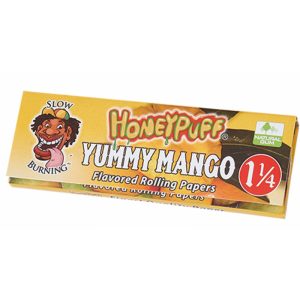 HoneyPuff - Slow Burning Flavored Rolling Paper - Yummy Mango (P8021)