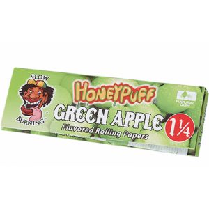 HoneyPuff – Slow Burning Flavored Rolling Paper – Green Apple (P8022)