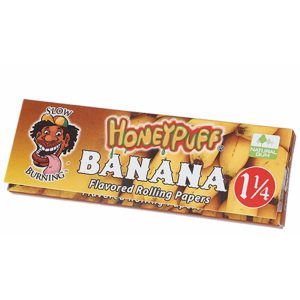 HoneyPuff – Slow Burning Flavored Rolling Paper – Banana (P8026)