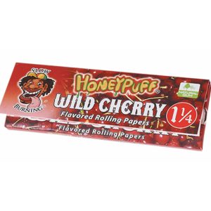 HoneyPuff – Slow Burning Flavored Rolling Paper – Wild Cherry (P8027)
