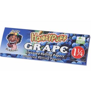 HoneyPuff – Slow Burning Flavored Rolling Paper – Grape (P8030)