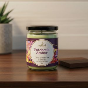 13Oz Ampliscent Candles Odor Eliminator - Patchouli Amber