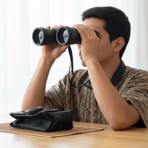 10X42 - Simple BLK BINOCULAR (14271)