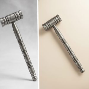 9.5" Damascus Double side Hammer (14142)