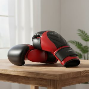 New Boxing Gloves Red & Black - (13771)
