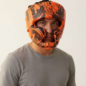 New Head Guard Orange & Black (14223)