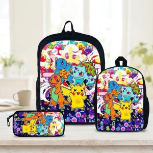 3 Set Backpacks | PokeBagz (3SBP-009)