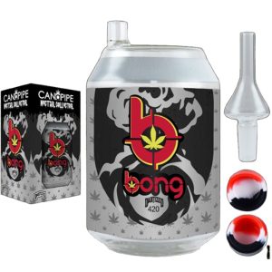 CAN-A-PIPE 2in1 Glass Bubbler & Nectar Collector | Bong (SCNC-001)