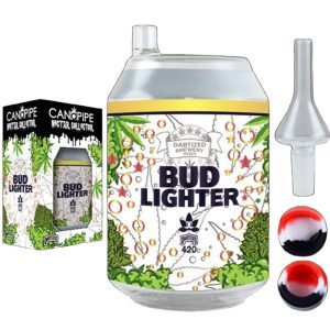 CAN-A-PIPE Glass Bubbler & Nectar Collector | Bud Lighter (SCNC-015)