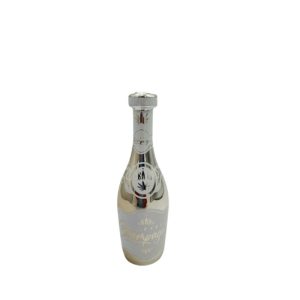 Champagne Pipe'n | Champagne Glass Hand Pipe | Electroplated - Silver (CHHP-001)