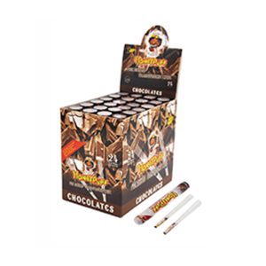 Honey Puff Pre-Rolled Transparent Cones - Chocolate (P8226 02.1004)