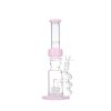 15" Shower Head Percolator  Glass Bong - Pink (C2700) - Image 2