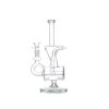 11" Recycler Glass Bong - Clear  (C8032)