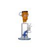 7" Glass Bong - Light Blue  (C8021) - Image 2