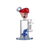 7" Glass Bong - Light Blue  (C8020) - Image 2