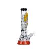 14" 7MM Glass Bong- Black (DCK-021)