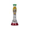 14" 7MM Glass Bong- Green (DCK-021) - Image 3