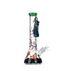 14" 7MM Glass Bong - Green (DCK-020)