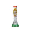 14" 7MM Glass Bong - Red (DCK-021) - Image 2