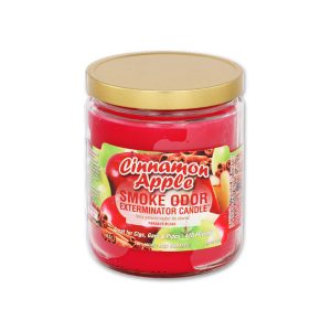 Smoke Odor Exterminator Candle13oz  Jar - Cinnamon Apple Dreamz