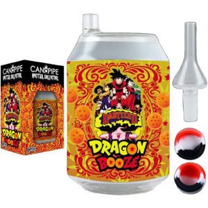 CAN-A-PIPE 2in1  Glass Bubbler & Nectar Collector | Dragon Booze (SCNC-002)