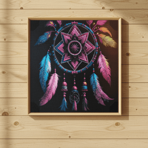 Eye Catching Design Dream Catcher Picture Frame-01