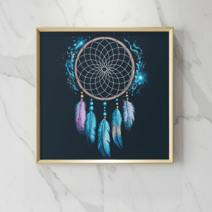 Eye Catching Design Dream Catcher Picture Frame-07